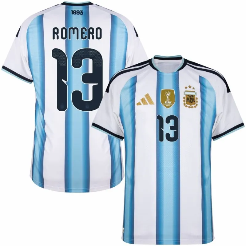 Argentina ROMERO 2026/27 Home Jersey - Blue/White