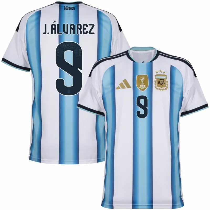 Argentinien J.ALVAREZ 2026/27 Heimtrikot - Blau/Weiß