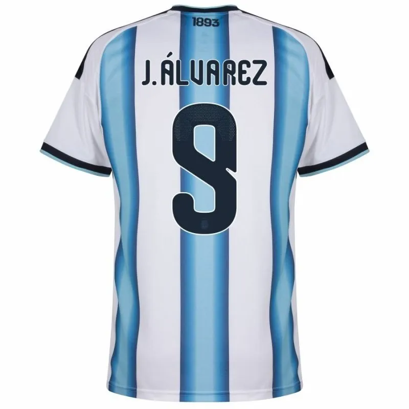 Argentinien J.ALVAREZ 2026/27 Heimkit Kinder - Blau/Weiß
