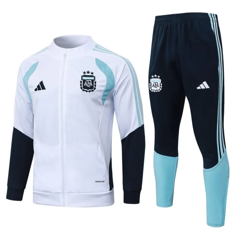 Argentina 2026/27 Jacket Tracksuit White