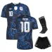 Argentina MESSI 2026/27 Kids Away Set Blue