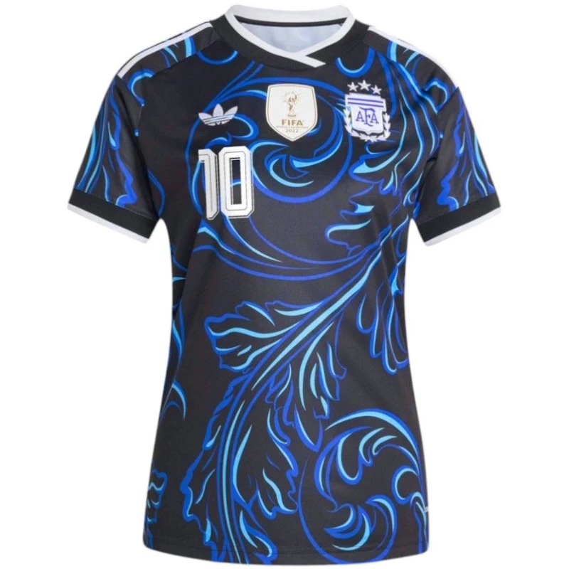 Maillot Femme Extérieur Argentine MESSI 2026/27 Bleu