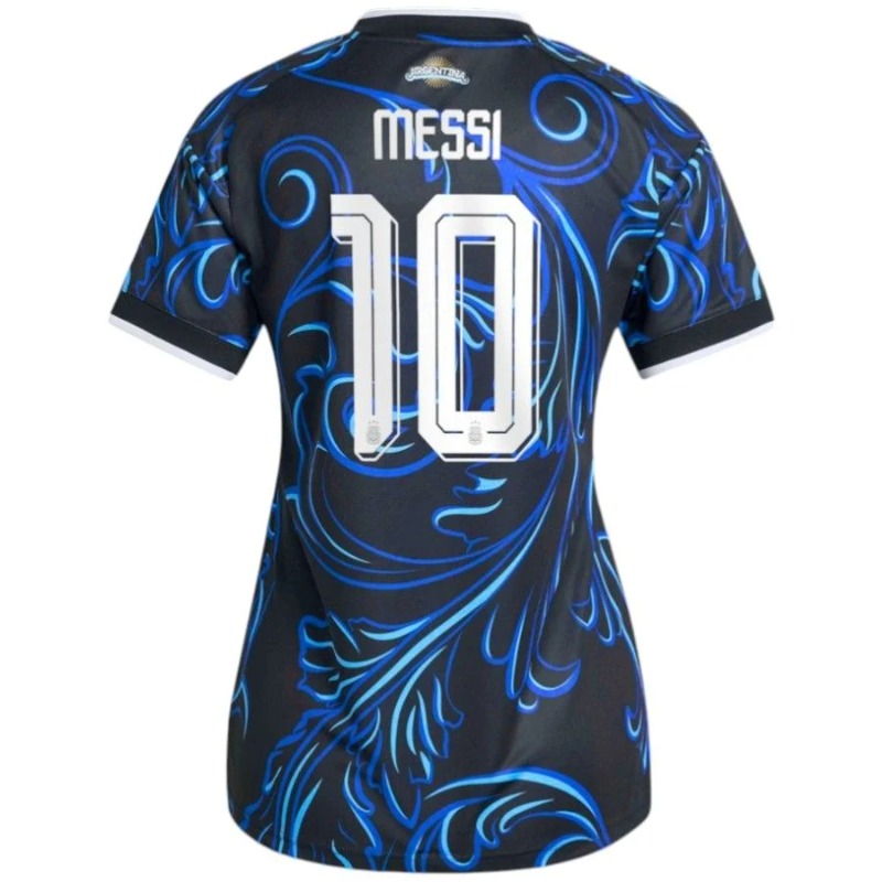 Maillot Femme Extérieur Argentine MESSI 2026/27 Bleu