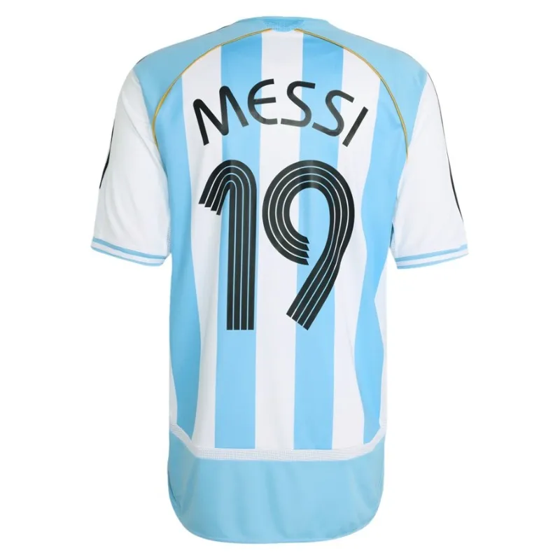 Argentina MESSI 2006 Retro Home Jersey Blue White