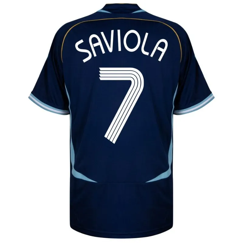 Argentina SAVIOLA 2006 Retro Away Jersey Blue