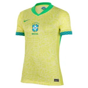 Camiseta de casa para hinchas femeninas de Brasil 2024/25 (Amarillo)