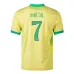 VINI JR Brésil 2024-25 Domicile Enfant Complet Supporter - Jaune