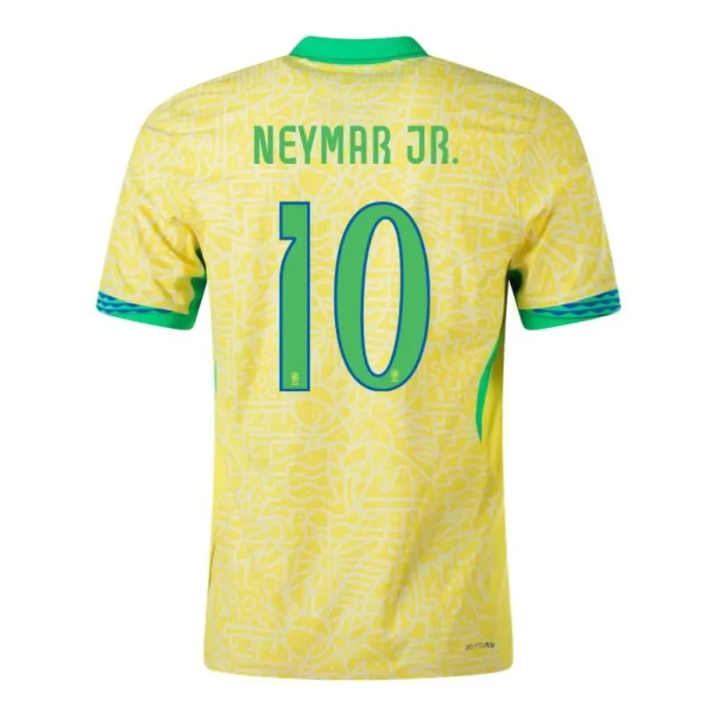 NEYMAR Brazil 2024/25 Home Kids Fan Edition Kit - Yellow