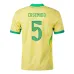 Casemiro, Brasilien Heimtrikot 2024/25, Fanausgabe, Gelb