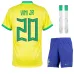 Vini Jr, Brazil 2022 World Cup Home Fan Jersey (Blue)