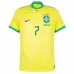 L. Paqueta, Brasilien 2022 Weltmeisterschaft Heimfans-Trikot (Gelb)