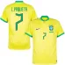 L. Paqueta, Brasilien 2022 Weltmeisterschaft Heimfans-Trikot (Gelb)