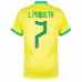 L. Paqueta, 2022 FIFA World Cup Brazil Home Jersey (Yellow)