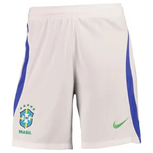Brazil 2024/25 Away Shorts (White)