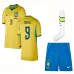 Brazil ENDRICK 2026/27 Home Kids Kit Yellow