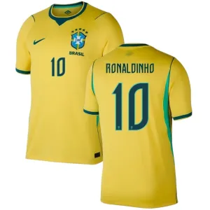 Brazil RONALDINHO 2026/27 Home Jersey Yellow