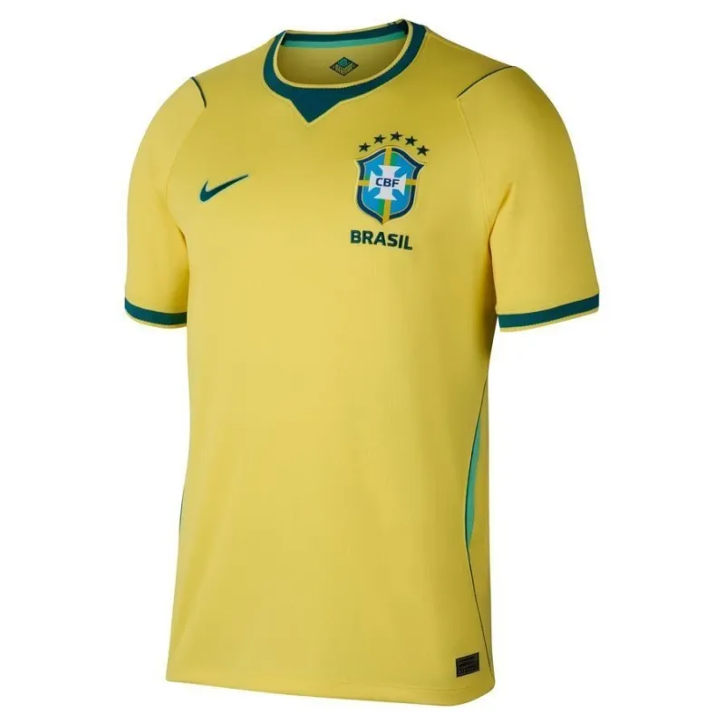 Brazil 2026/27 kids home jersey set yellow