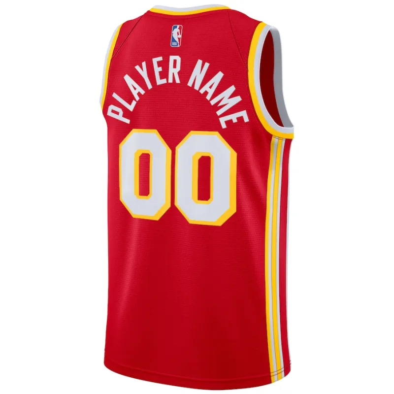 Atlanta Hawks Maglia personalizzata Swingman 2020/21 - Edizione Icona - Rosso