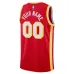 Atlanta Hawks Unisex Swingman Custom Jersey - Icon Edition - Red