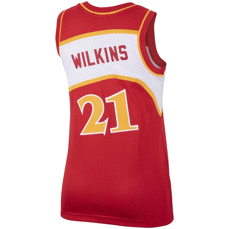 Dominique Wilkins Hawks Mitchell & Ness HWC Trikot für Damen