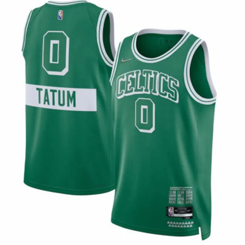 Jayson Tatum, Boston Celtics 2021/22 - City Edition, Green