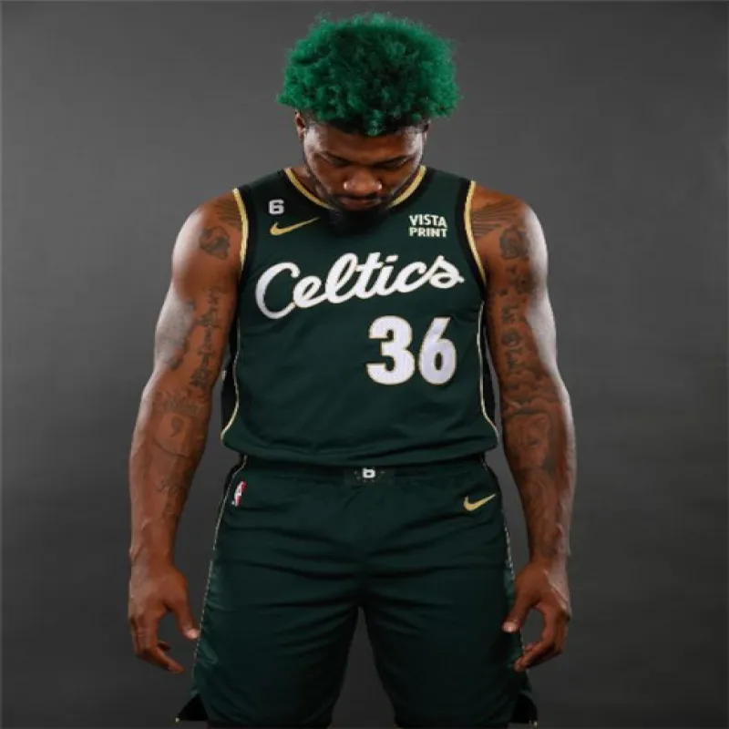 Marcus Smart, Boston Celtics 2022/23 Customized City Edition, Green