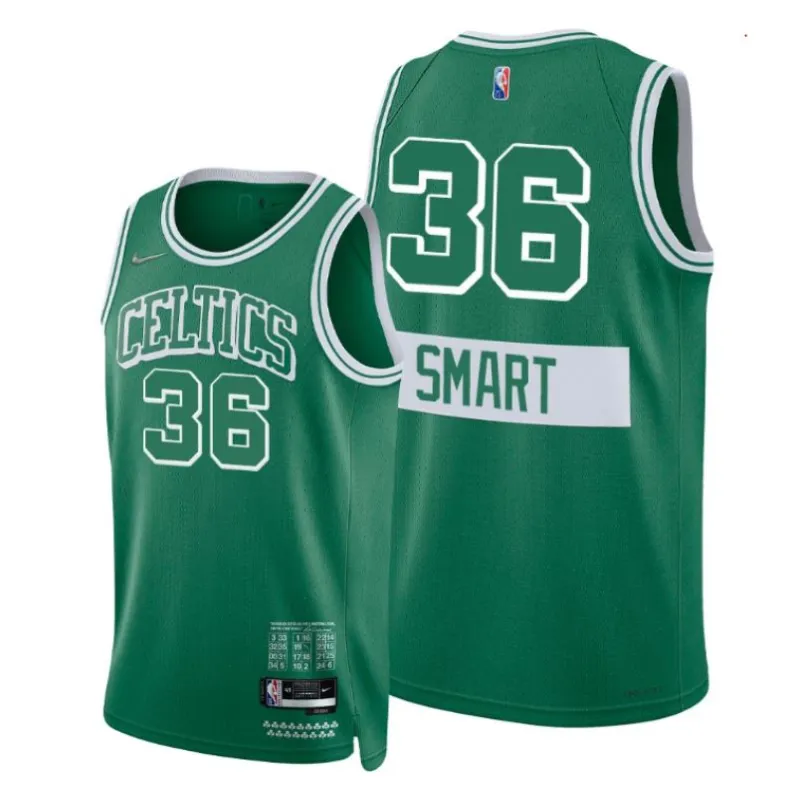 Marcus Smart, Boston Celtics 2021/22 - City Edition, Green