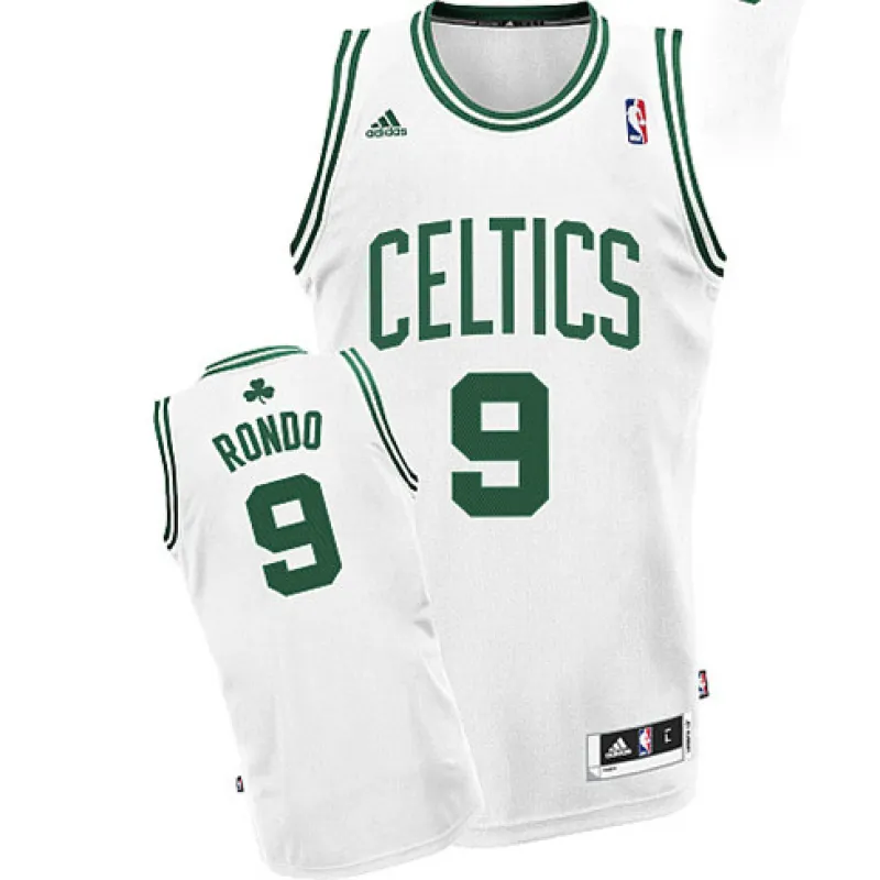 Rajon Rondo Boston Celtics White Retro Jersey