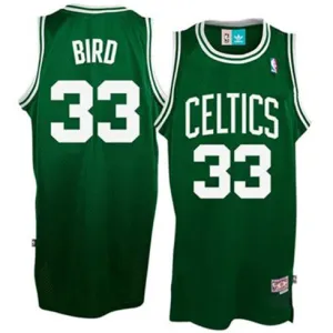 Larry Bird Boston Celtics Green Retro Jersey