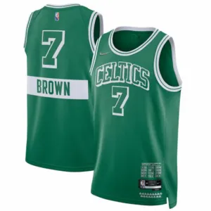 Jaylen Brown, Boston Celtics 2021/22 - City Edition, Green