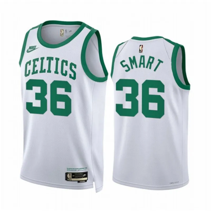 Marcus Smart, Boston Celtics 2021/22 - Classique, Blanc