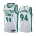 Evan Fournier, Boston Celtics 2020/21 - City Edition, White