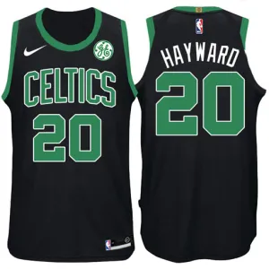 Gordon Hayward Boston Celtics Black Jersey