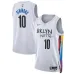 Ben Simmons, Brooklyn Nets Unisex 2022/23 Season Swingman Jersey - City Edition - White