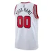 Camiseta personalizada Swingman unisex de los Chicago Bulls - Edición Asociación - Blanco