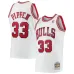 Scottie Pippen Maglia Swingman Hardwood Classics dei Chicago Bulls Mitchell & Ness - Bianco
