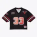 Scottie Pippen Chicago Bulls Mitchell & Ness x DANNIJO Women's Cropped Fashion Soccer Jersey - Black