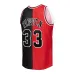 Scottie Pippen Maglia Swingman Split Hardwood Classics 1997/98 dei Chicago Bulls Mitchell & Ness - Rosso/Nero