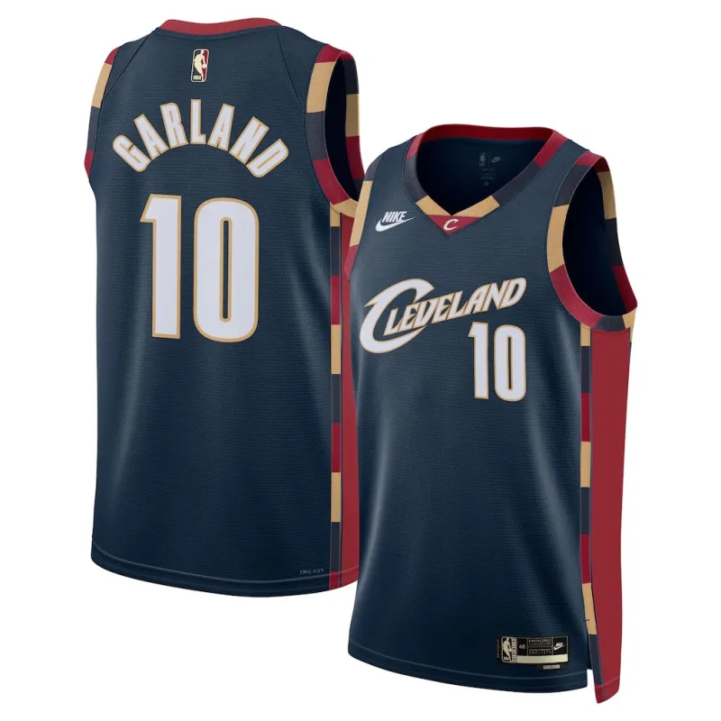 Cleveland Cavaliers Camiseta Swingman Darius Garland - Edición Clásica - Azul Marino