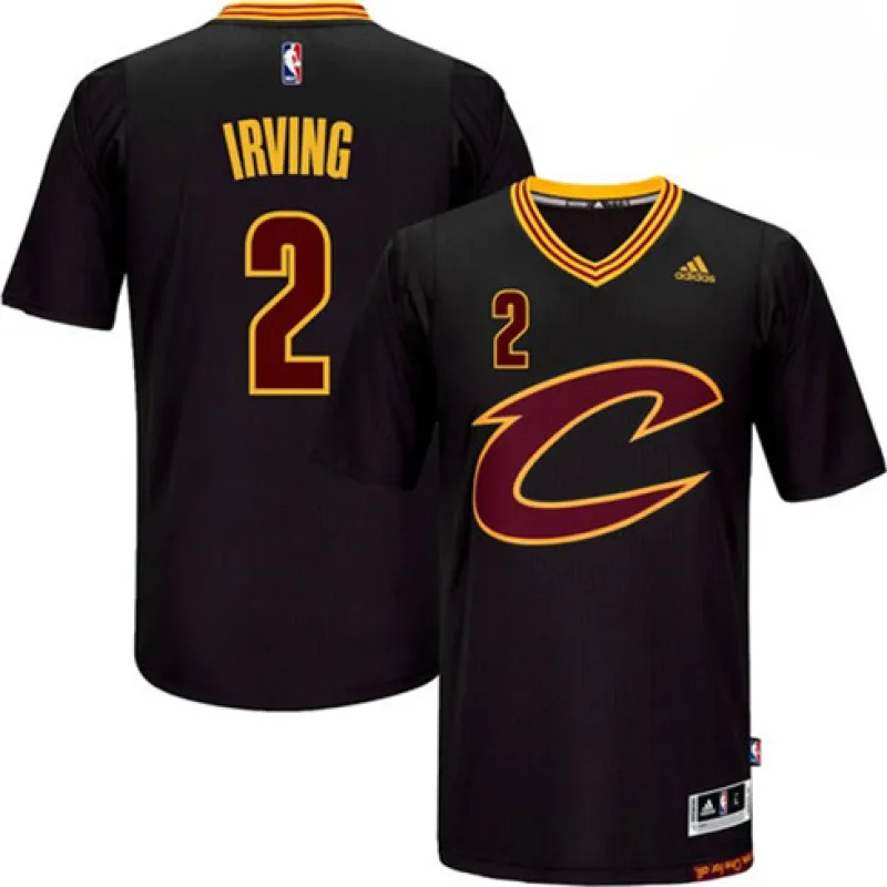 Kyrie Irving, Cleveland Cavaliers - Edizione Swingman con maniche nere - Nero