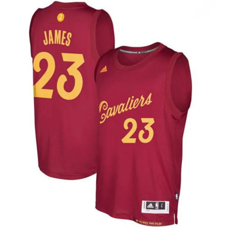 LeBron James, Cleveland Cavaliers - Christmas 2017 - Red