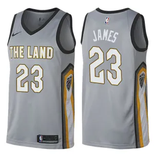 LeBron James, Cleveland Cavaliers - City Edition - Gray