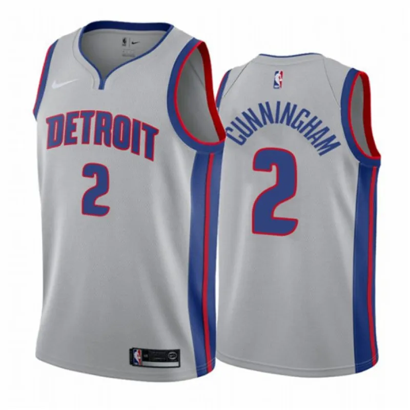 Cade Cunninghams Trikot, Detroit Pistons, 2020/21 - Statement-Edition - Grau