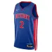 Cade Cunningham, Maillot Swingman unisexe des Detroit Pistons - Édition Icône - Bleu