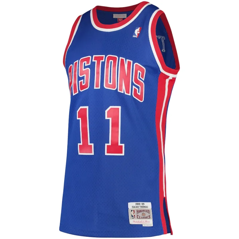 Isiah Thomas Detroit Pistons Mitchell & Ness Edizione Classica 1988/89