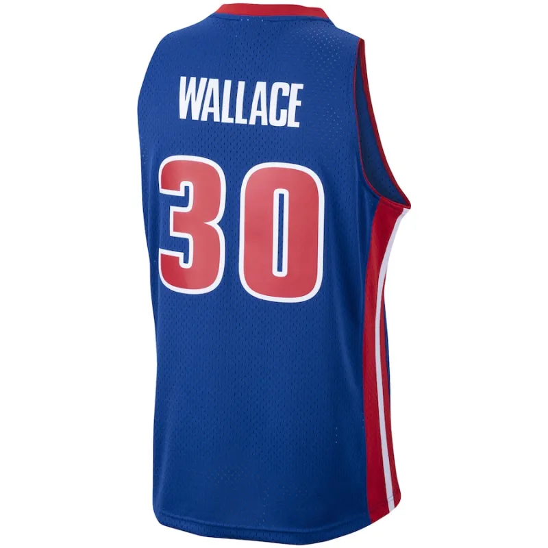 Rasheed Wallace Detroit Pistons Mitchell & Ness 2003/04 Hardwood Classics Swingman Trikot