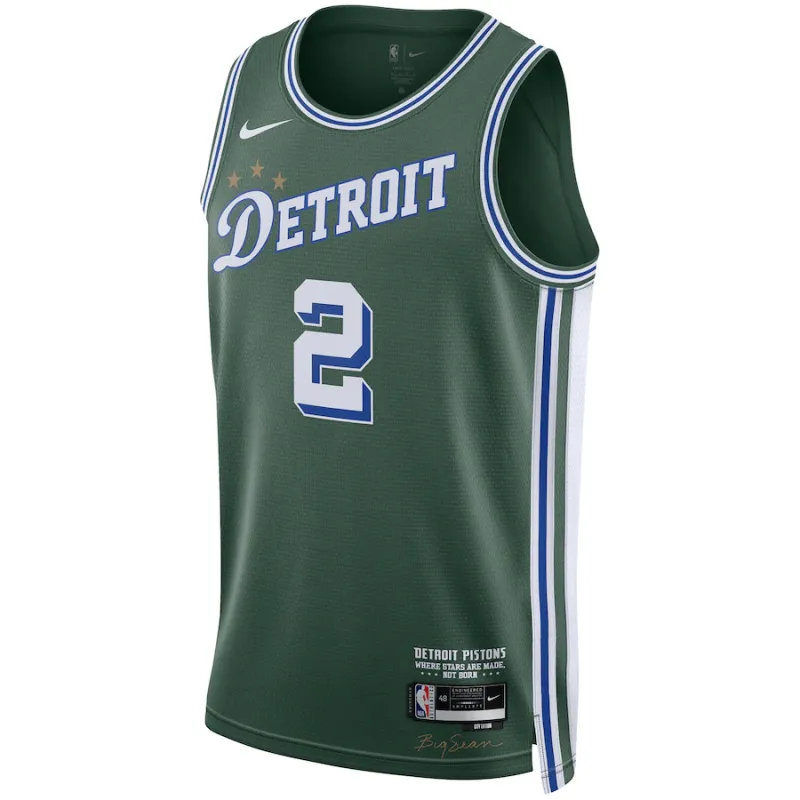 Cade Cunningham Detroit Pistons Unisex 2022/23 Swingman City Edition Trikot