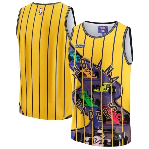 Indiana Pacers, NBA and KidSuper Studios Unisex Hometown Jersey - Gold