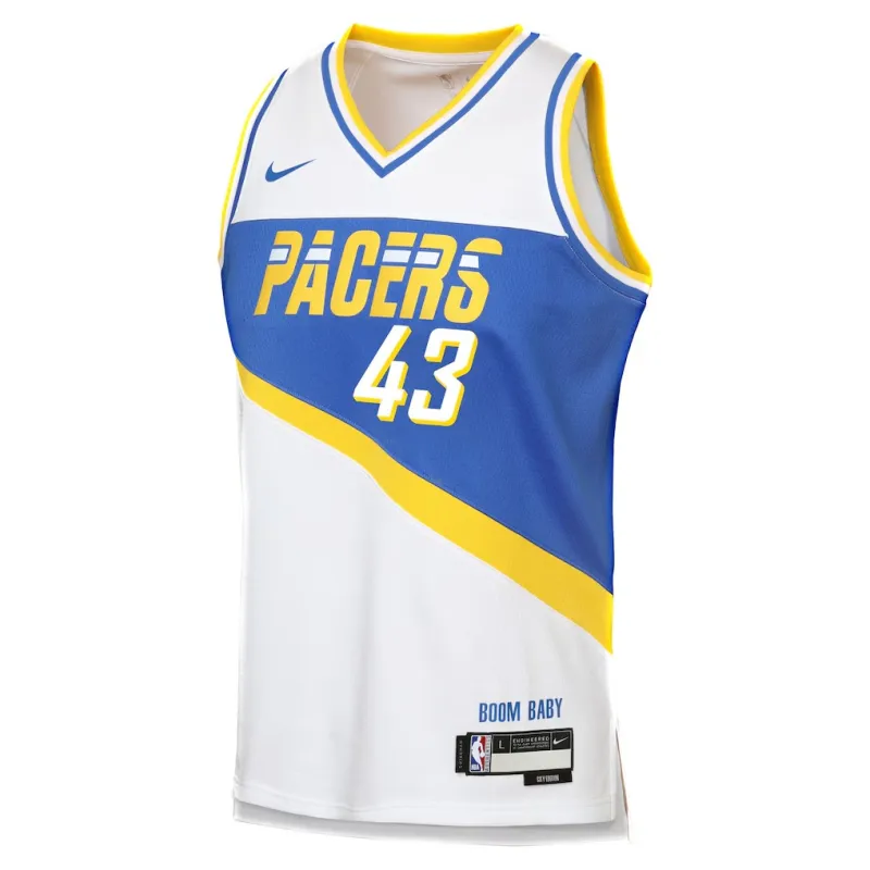 Indiana Pacers Pascal Siakam 2025/26 Jersey - City Edition - White