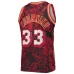 Alonzo Mourning Miami Heat Mitchell & Ness 1996/97 Hardwood Classics Lunar New Year Jersey